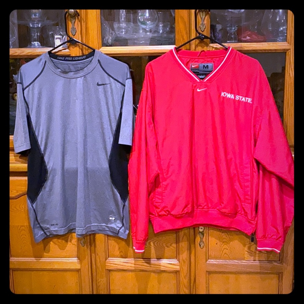 Nike Iowa state cyclones + pro combat athletic tee